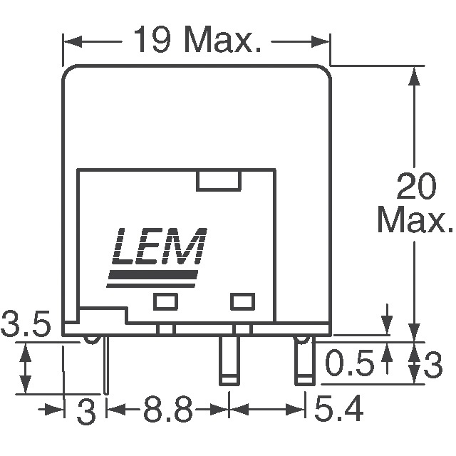 HX 50-P LEM USA Inc.  Stromsensoren